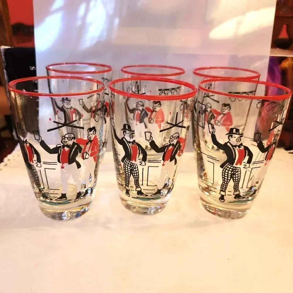 Vintage Mint Circa 1968 Set of 6 Dickens 